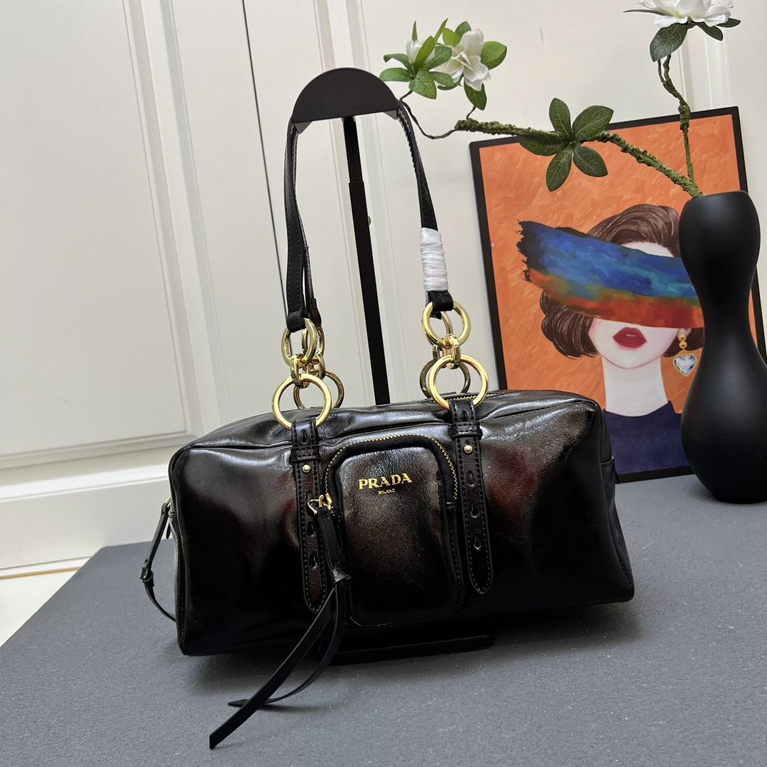 Pra*a top handle bags